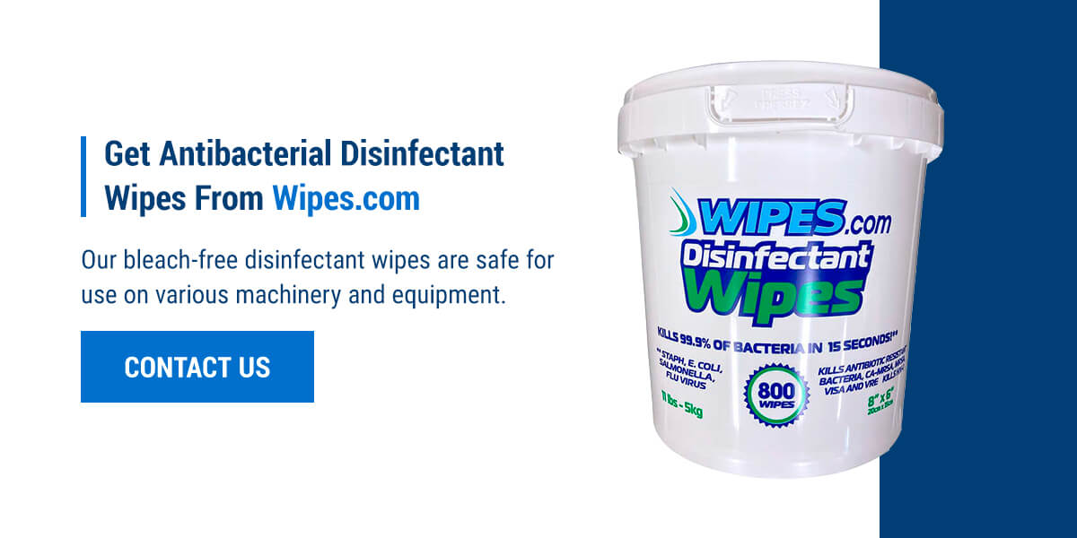 Antibacterial wipes
