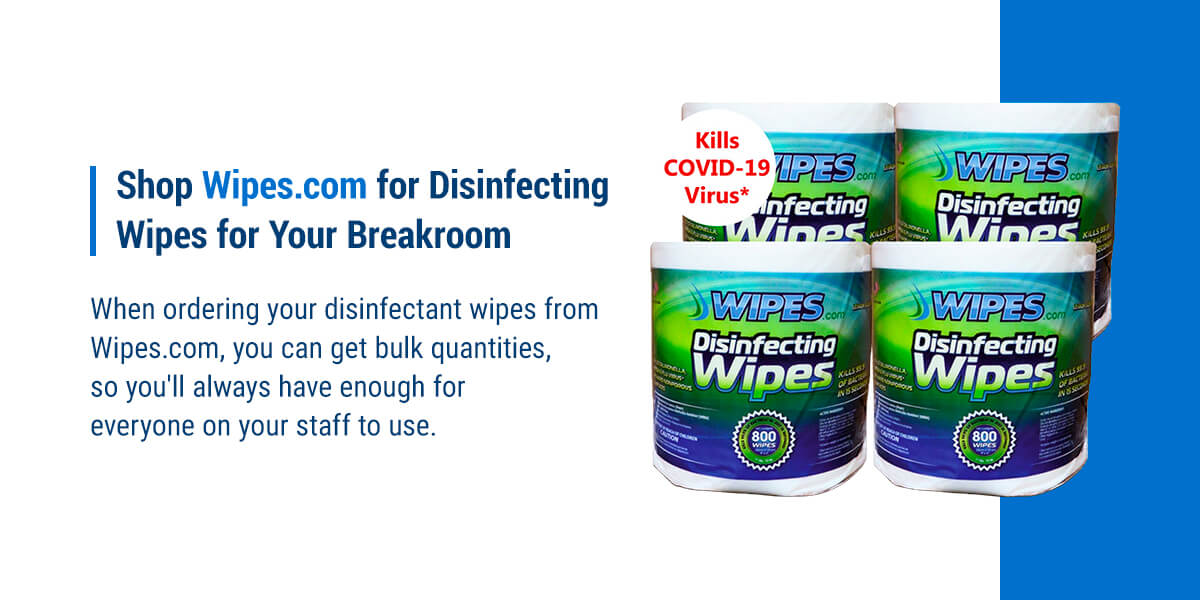 Shop wipes for your breakroom